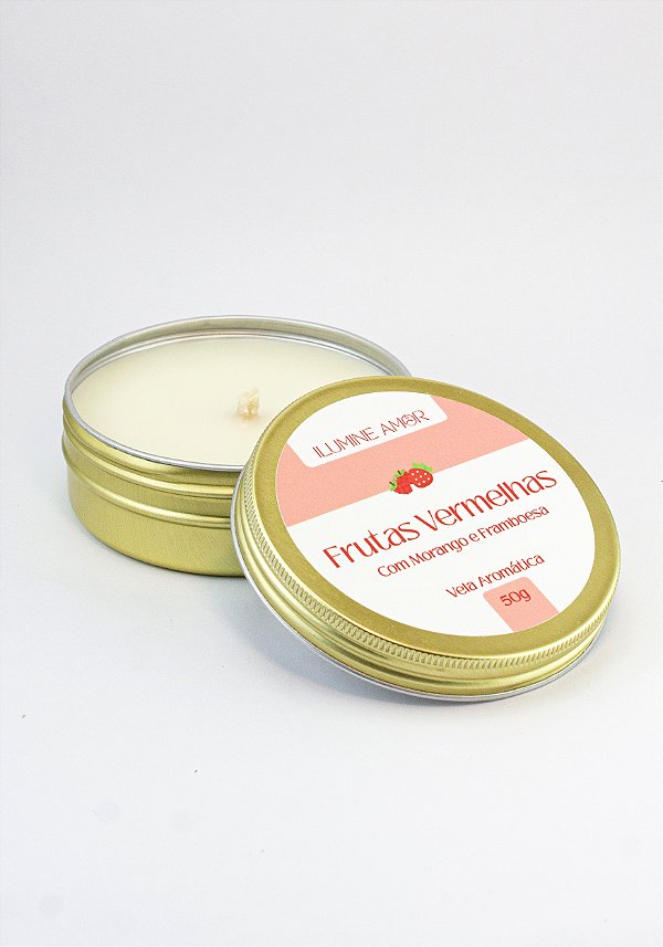 Vela Aromática 50g | Frutas Vermelhas