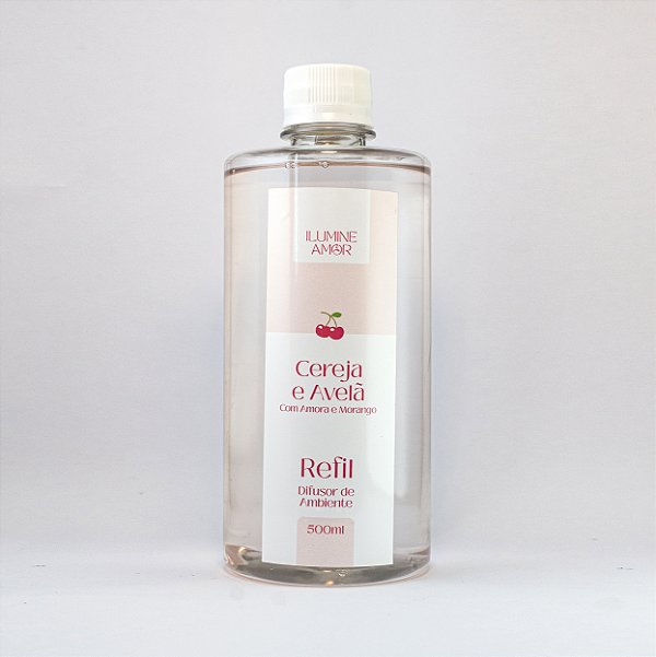 Refil Difusor de Aromas | 500ml | Cereja e Avelã