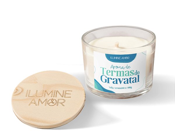 Vela Aromática 100g | Termas do Gravatal