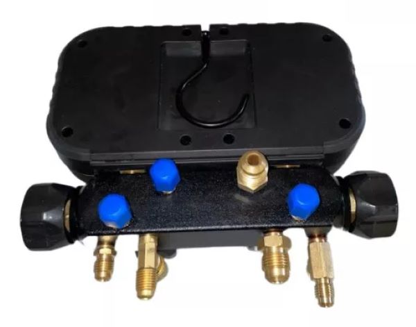 Kit Manometri 4 Vie + Manicotti Per R410A - Professionale Per Climatizzazione - Foto 9