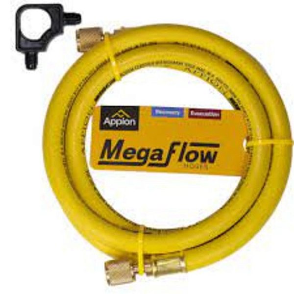 Mangueira para Refrigeração Megaflow Appion 3/8" Amarela 3/8x 1/4 1,8m MH380006EAR
