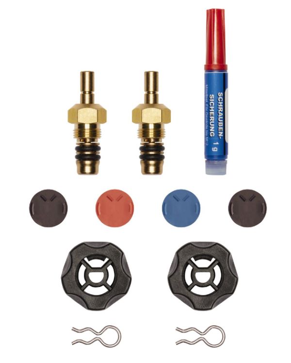 Kit De Reposição De Válvulas Para Manifold Digital - 0554 5570 - TESTO