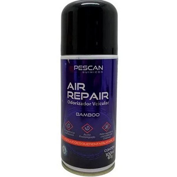 Spray Higieizador Air Repair 100ml/61g - Frangrância Carro Novo - 1040000039 - PESCAN