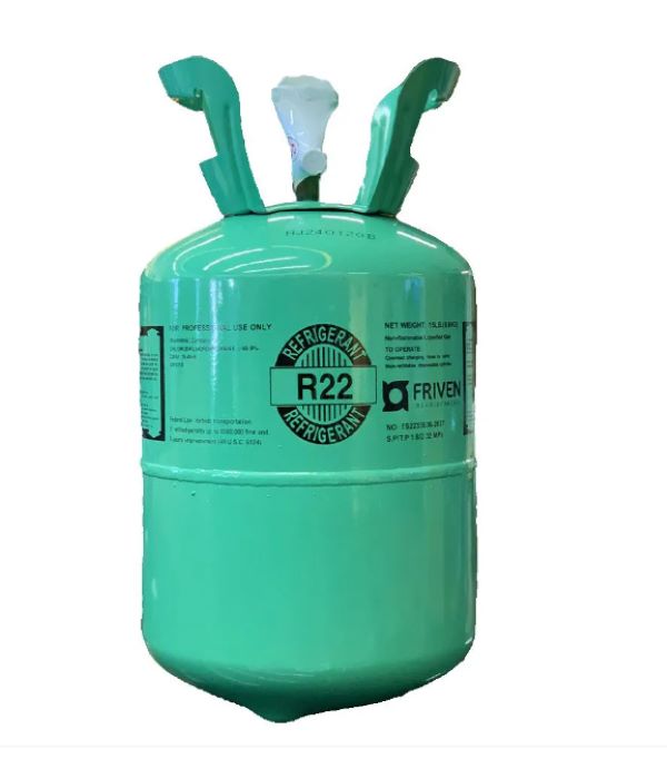 Gás Refrigerante R22 6,8KG - HCFC - Clorodifluormetano - 2.2 - ONU: 1018 - 20003.0100.49 - FRIVEN