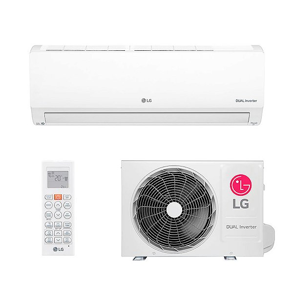 Ar-Condicionado Split HW LG Dual Inverter Voice 9.000 BTUs R-32 Só Frio 220V