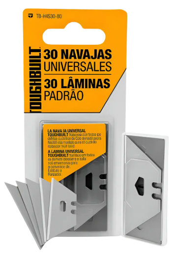 LAMINAS P/ ESTILETE RASPADOR C/ 30 LAMINAS