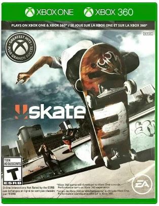 Skate 3 - Xbox 360/ Xbox One (seminovo)