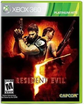 Resident Evil 5 xbox 360 (seminovo)