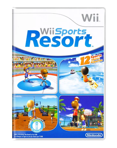 Wii Sports Resort - Wii (seminovo)
