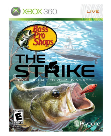 Bass Pro Shops: The Strike Bundle with Fishing Rod -Xbox 360 (seminovo)