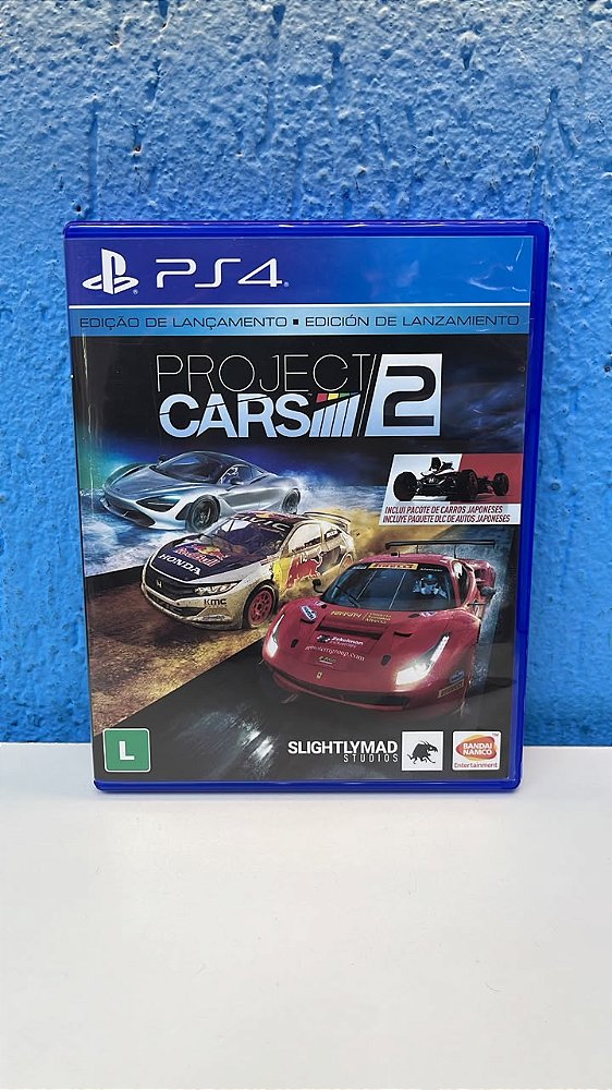 Project Cars 2 - PS4 - (Seminovo)
