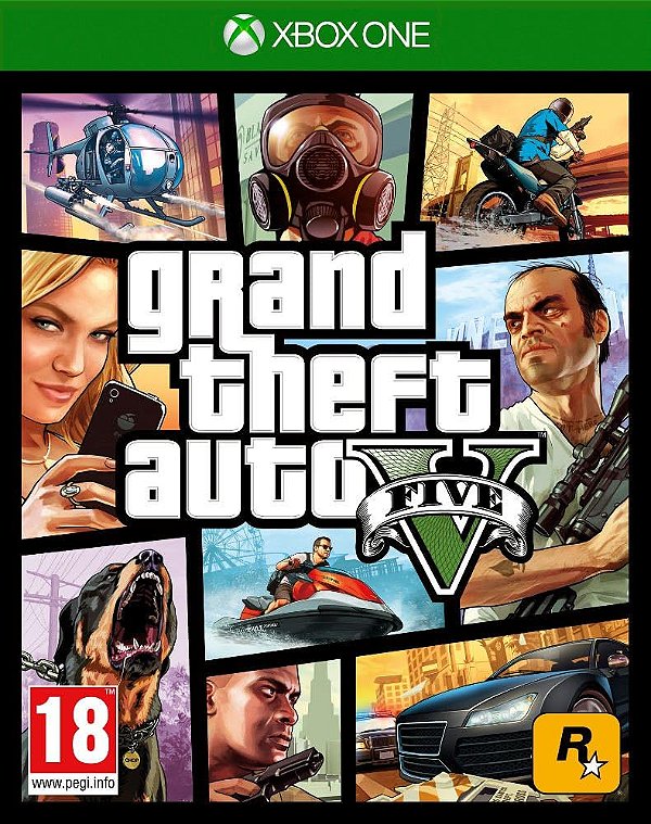 Grand Theft Auto V (GTA V) – Xbox One (Seminovo)