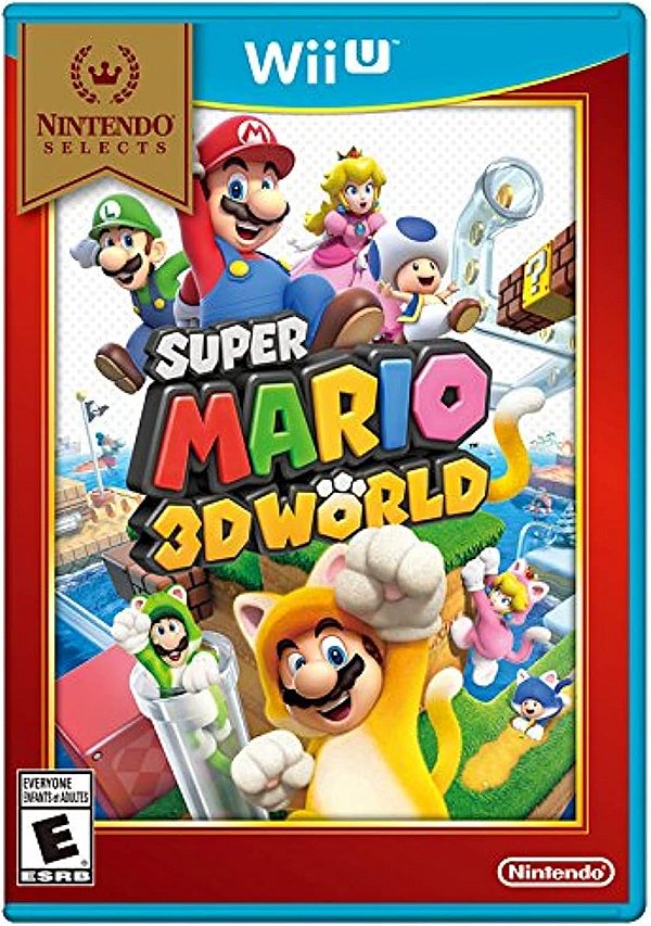 Super Mario 3D World – Nintendo Wii U (Seminovo)