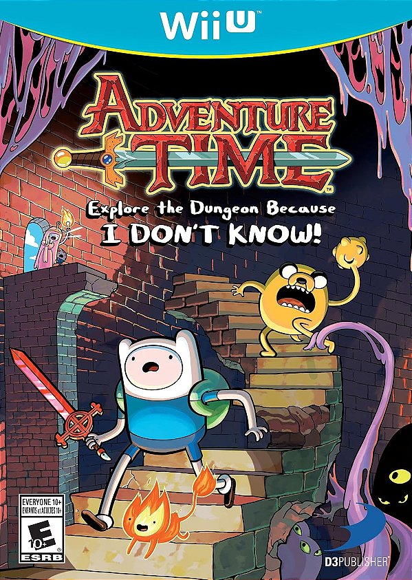 Adventure Time Explore The Dungeon Because Wii U Seminovo