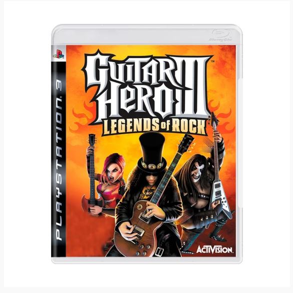 Guitar Hero III: Legends of Rock – PS3 (Seminovo)