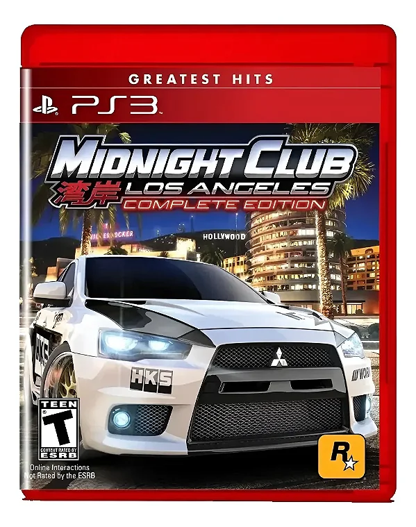 Midnight Club: Los Angeles – PS3 (Seminovo)