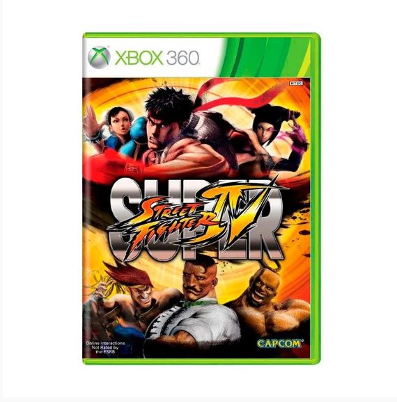 Super Street Fighter IV Xbox 360 (Seminovo)
