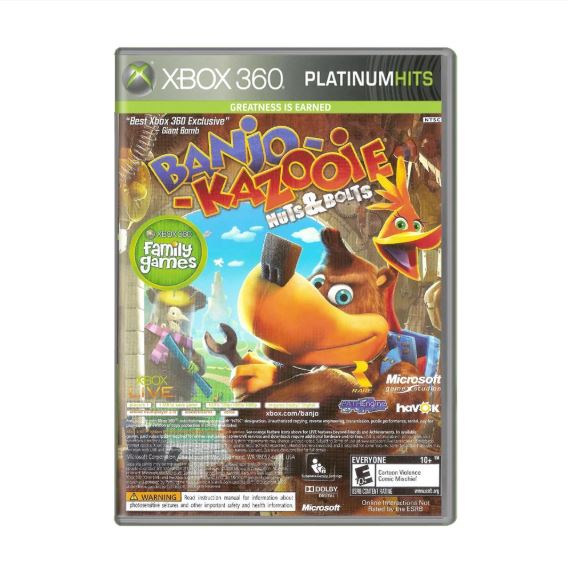 Banjo-Kazooie: Nuts & Bolts + Viva Piñata – Xbox 360 - Platinum Hits (Seminovo)