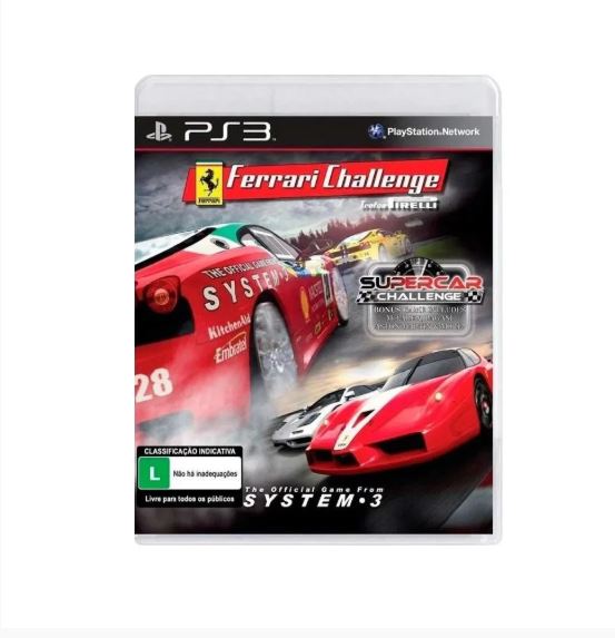 Ferrari Challenge: Trofeo Pirelli – PS3 (Seminovo)