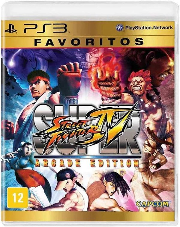 Super Street Fighter IV: Arcade Edition – PS3 (Seminovo)