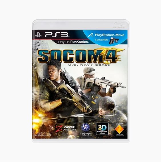 SOCOM 4: U.S. Navy SEALs – PS3 (Seminovo)