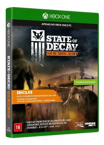 State of Decay: Year-One Survival Edition – Xbox One (Seminovo)