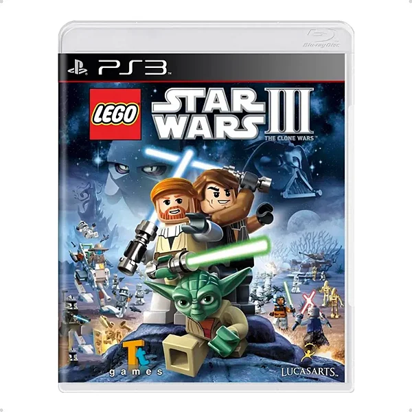 LEGO Star Wars III: The Clone Wars – PS3 (Seminovo)