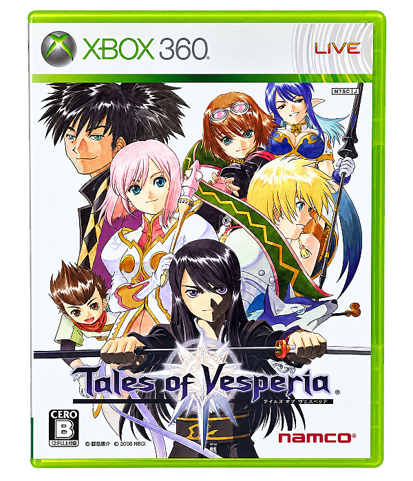 Tales of Vesperia – Xbox 360 (Versão Japonesa)