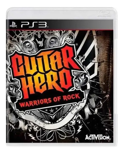Guitar Hero: Warriors of Rock – PS3 (Seminovo)