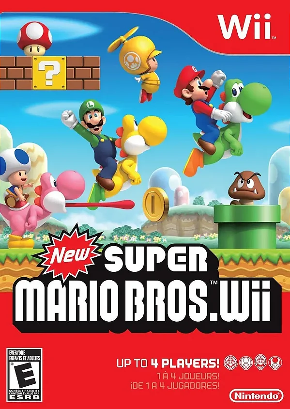 New Super Mario Bros. Wii – Nintendo Wii (Seminovo)