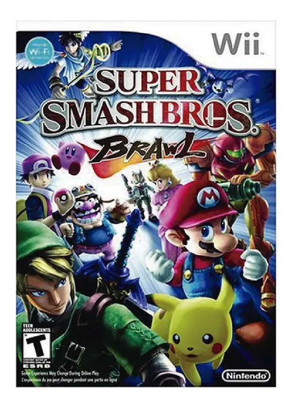 Super Smash Bros. Brawl – Nintendo Wii (Seminovo)