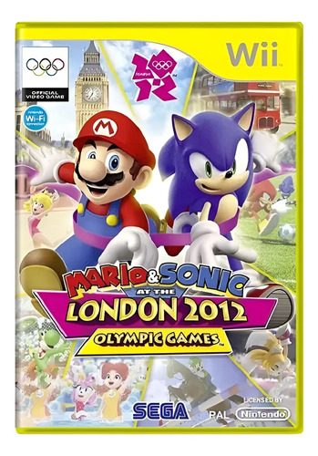 Mario & Sonic at the London 2012 Olympic Games – Nintendo Wii (Seminovo)