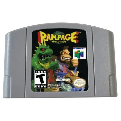 Rampage: World Tour – Nintendo 64 (Original Usado)
