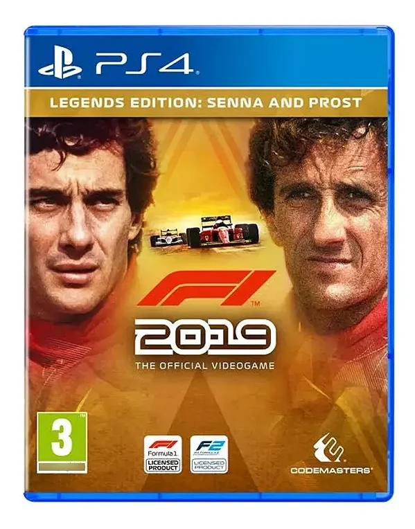 F1 2019 Legends Edition – Senna & Prost – PS4 (Seminovo) – Com Luva