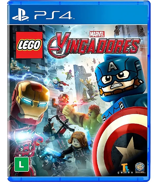 LEGO Marvel Vingadores – PS4 (Seminovo)
