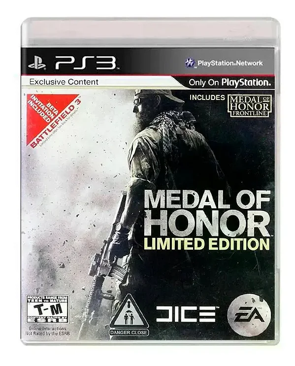Medal of Honor – Limited Edition – PS3 (Lacrado)
