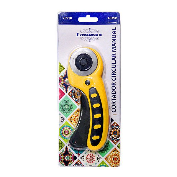 Cortador Circular Manual 45mm Tecidos Papel Premium