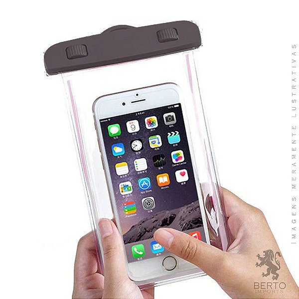 Capa Case Celular Protetora Prova D'água Mergulho Praia Premium