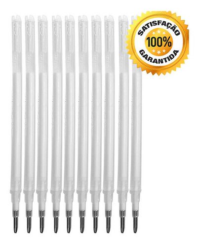 Refil Caneta Mágica Fantasminha Tecido Apaga Calor Branca