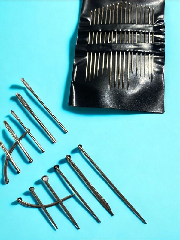 Kit de Costura Iniciante com 23 Peças Agulhas Premium