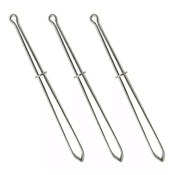 Kit 3 Pinças Passa Elástico Fio Cordão Patchwork Artesanato