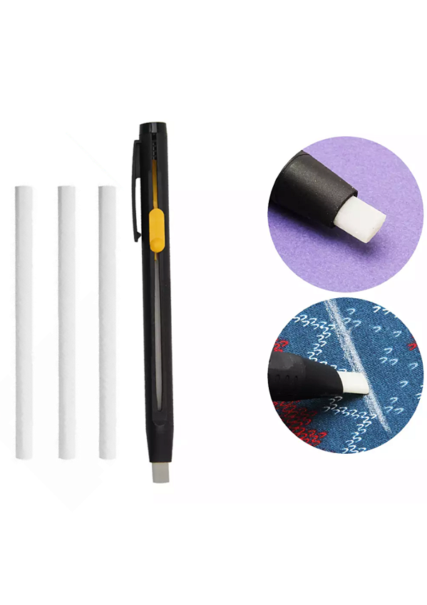 Giz Lapiseira Panda Mágico Marcar Tecido Patchwork + 3 Refis