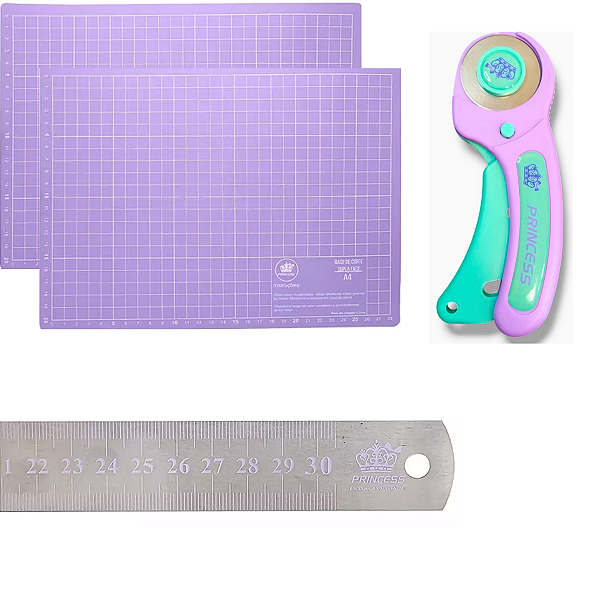 Kit Princess Base A3 + Cortador Circular + Régua 30cm