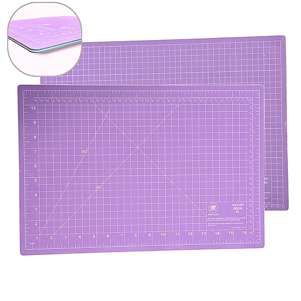 Base De Corte Princess A3 Dupla Face 30X45cm  Patchwork
