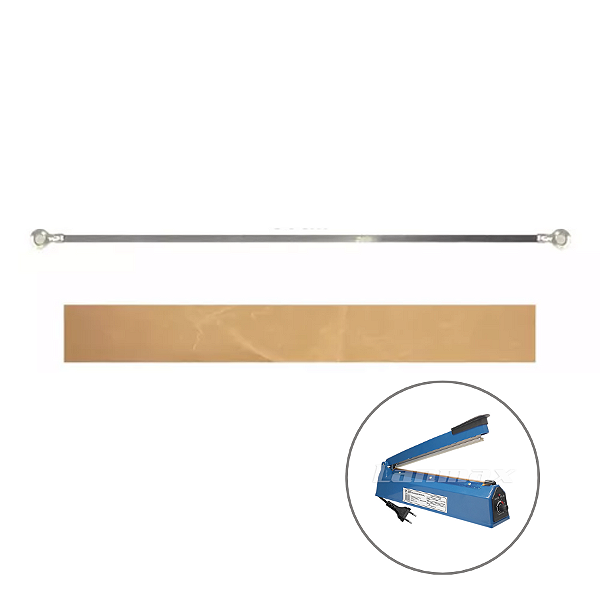 Kit 3 Fio Teflon Refil Resistência P/ Seladora Manual 30x3cm