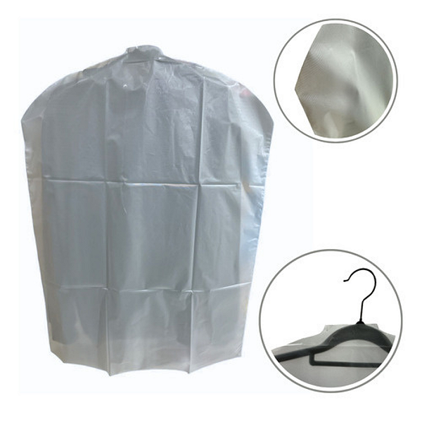 Capa Protetora de Roupa Transparente Terno S/ Zíper 60x80cm