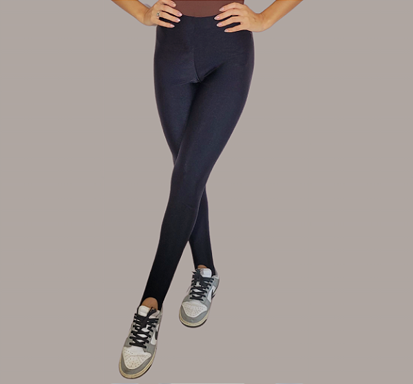 Calça Paola Fuseau Pezinho Preto Sunshine