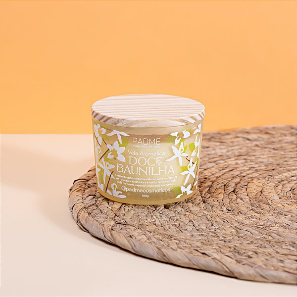 Vela Aromática Baunilha 100g