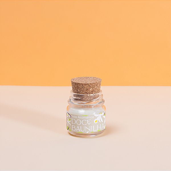 Vela Aromática Doce Baunilha 30g