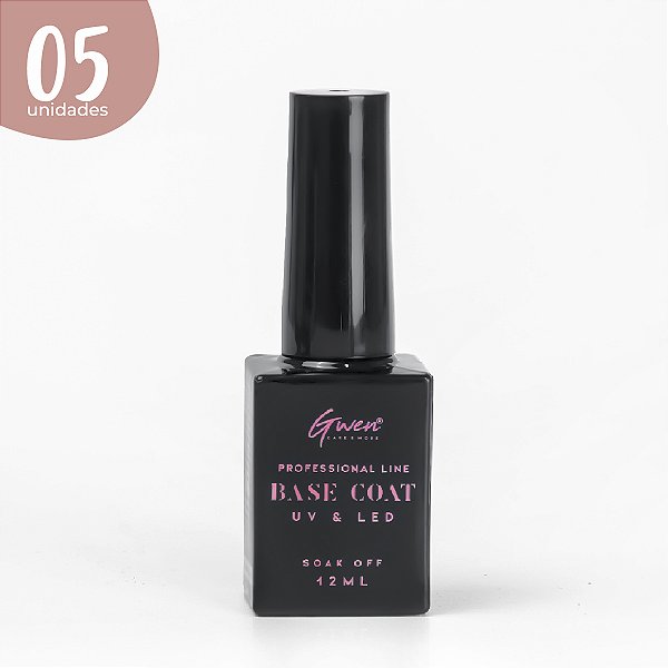 Base Coat Gwen - Kit com 5 Unidades